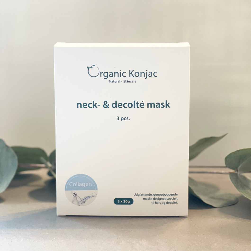 Neck- & decolté maske